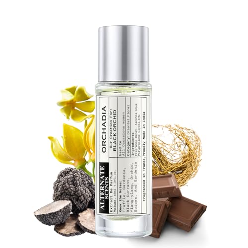 Image of Alternate Scents Orchadia Long Lasting 40ml Perfume For Unisex |Strong& long Lasting with 30% Oil Concentration| Bold, Floral-Oriental| Fragrance From France | Made In India|