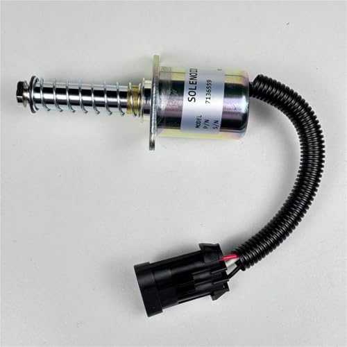 Solénoïde d'arrêt de carburant 12V 6667992 pour moteur de chargeuse A220 S250