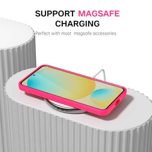 Coque Samsung S24 FE silicone aimantée Svanove rose - 7