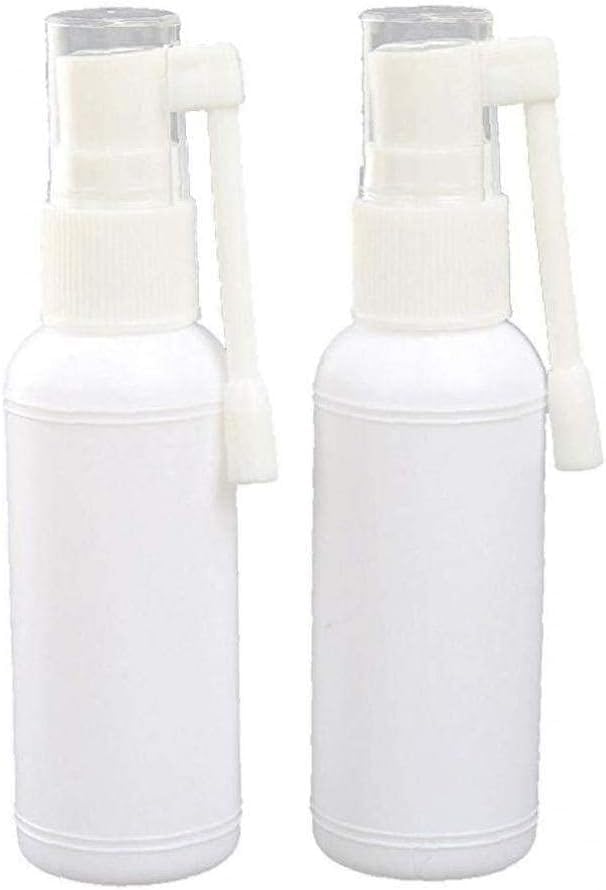 2 Pcs White 40Ml Empty Refillable Nose Nasal Empty Spray Bottles Cosmetic Containers for Travel Home Use, Refillable Containers-image-41