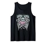 Lethal Skull Angel Skeleton Bone Heart Flowers