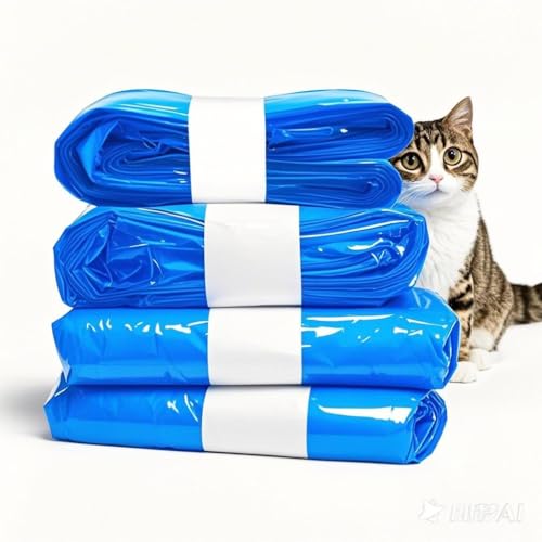 28 feet Cat Litter Refill Bags with 7-layer material effectively prevents odors Compatible with Litter Genie Refill Cartridge (4)