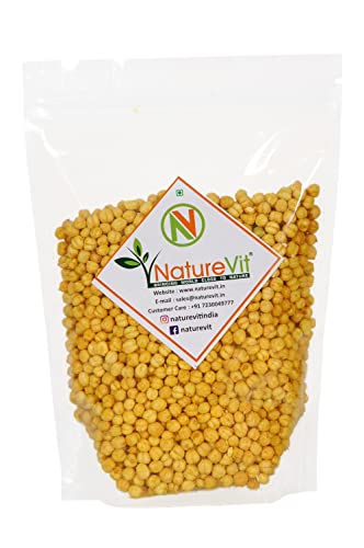 NatureVit Roasted Masala Desi Chana, [ Indian Snacks ] (400.00 gm)