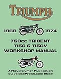 triumph trident t150v  TRIUMPH 750cc T150 & T150V TRIDENT 1968-1974 WORKSHOP MANUAL