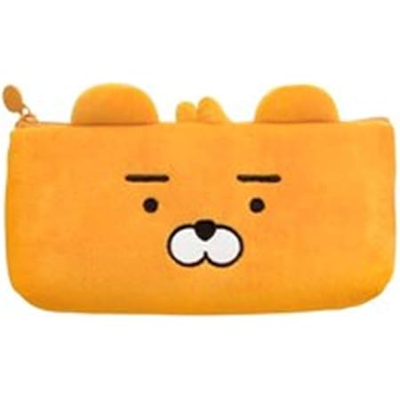 Amazon Kakao Friends カカオ フレンズ シリコンペンケース Ryan 韓国 カカオ フレンズ 公式ストア本物 海外直送 ペンケース 文房具 オフィス用品