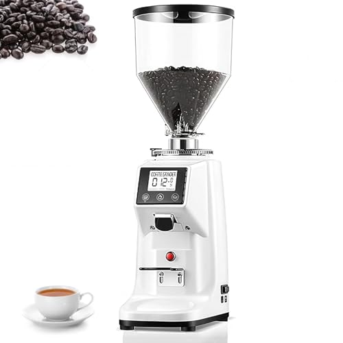 Młynek do kawy, ostrza ze stali nierdzewnej 60 mm, regulowana precyzja do espresso, kawiarki francuskiej i kawy przelewowej, pojemność 1,5 l