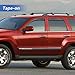 Window Visors Rain Guards Shield for 2005-2010 Jeep Grand Cherokee, Out-Channel Window Vent Wind Deflectors Visors Shades for 05-10 Grand Cherokee