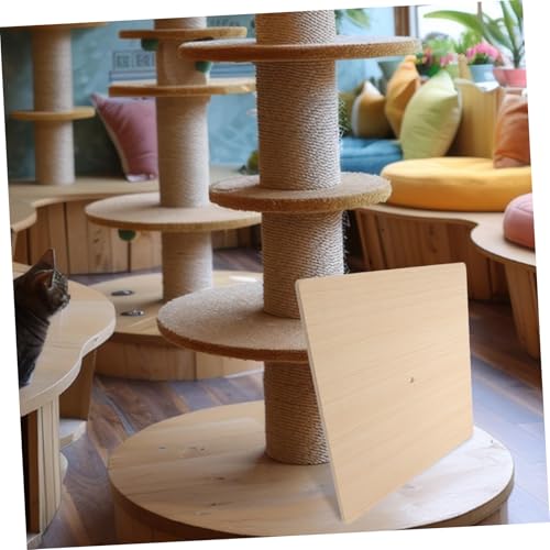 Planche pour escalade et grattage étagère détachable activités chat - 8