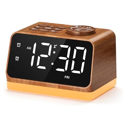 Dreamegg FM Radio Alarm Clock Cover