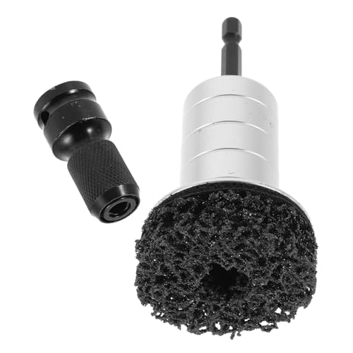 Beatifufu Wheel Hub Polishing Pad Removal Tool Brake Disc Maintenance Wheel Rim Cleaning Tool Set