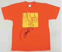 未使用品 元ちとせ 直筆サイン入りTシャツ サイズ150 スペースシャワーTV SAINT M×××××× - 【ラスト1点】SM-HR8-0000-036 / LS TEE