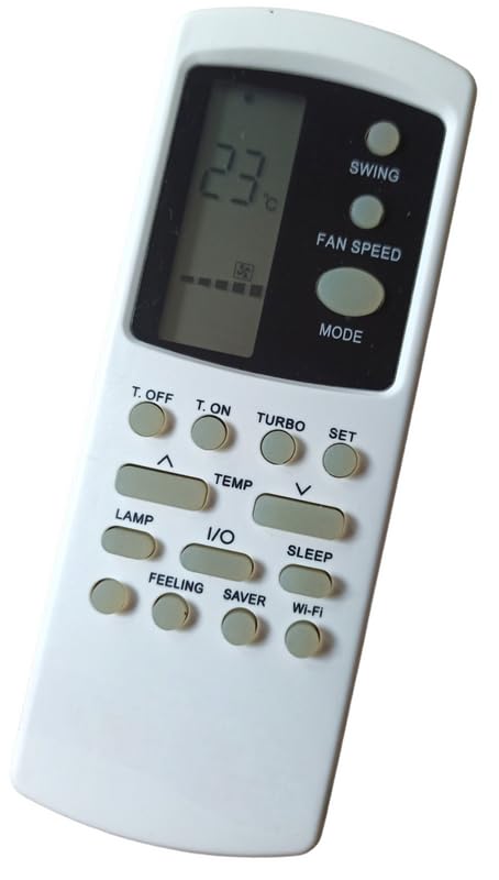 Image of Ehop AC-31B Compatible Remote Control for Voltas AC with Turbo,Lamp and WiFi Function