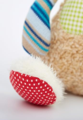 SIGIKID 38370 Katze Patchwork Sweety Mädchen und Jungen Kuscheltier empfohlen ab Geburt mehrfarbig