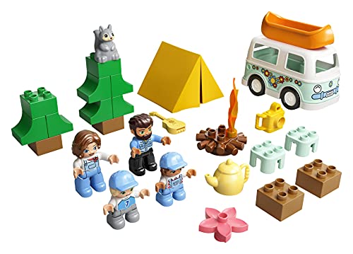 Image of LEGO 10946 Duplo My City: Adventure in the Family Motorhome, Toy Car for Boys and Girls +2 years old