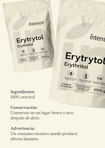 Miniatura 11 de Eritritol 1 Kg Edulcorante 100 Natural Vegano Edulcorante Granulado Alternativa Al Azúcar Apto Para Diabéticos El Empaque Puede Variar