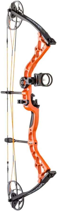 Diamond Archery Prism Compound Bow - Bright Orange - 55 lbs, Right Hand