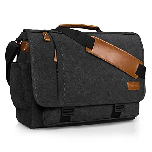 15.6 Inch Water-Resistant Laptop Briefcase