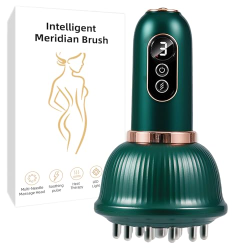 DiDEER Lymphatic Drainage Massager & Anti Cellulite Massage Tool, for Legs, Arms & Belly, Body,Helps Reduce Stretch Marks & Cellulite,With Microcurrent, Light Heat & Vibration - Body Sculpting Machine