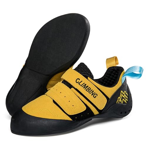 Chaussures Homme Femme de Escalada Antideslizantes, Chaussures de Sport Outdoor de Bandas Largas, Baskets Parent-Enfant, Sneakers Basses, Punta Reforzada, Tacón Envolvente - Escala Senderismo