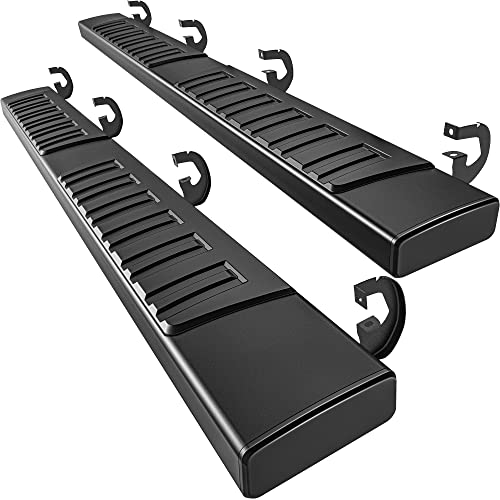 Estribos aluminio negro para Ford F150 Super Crew 2009-2014 miniatura 1