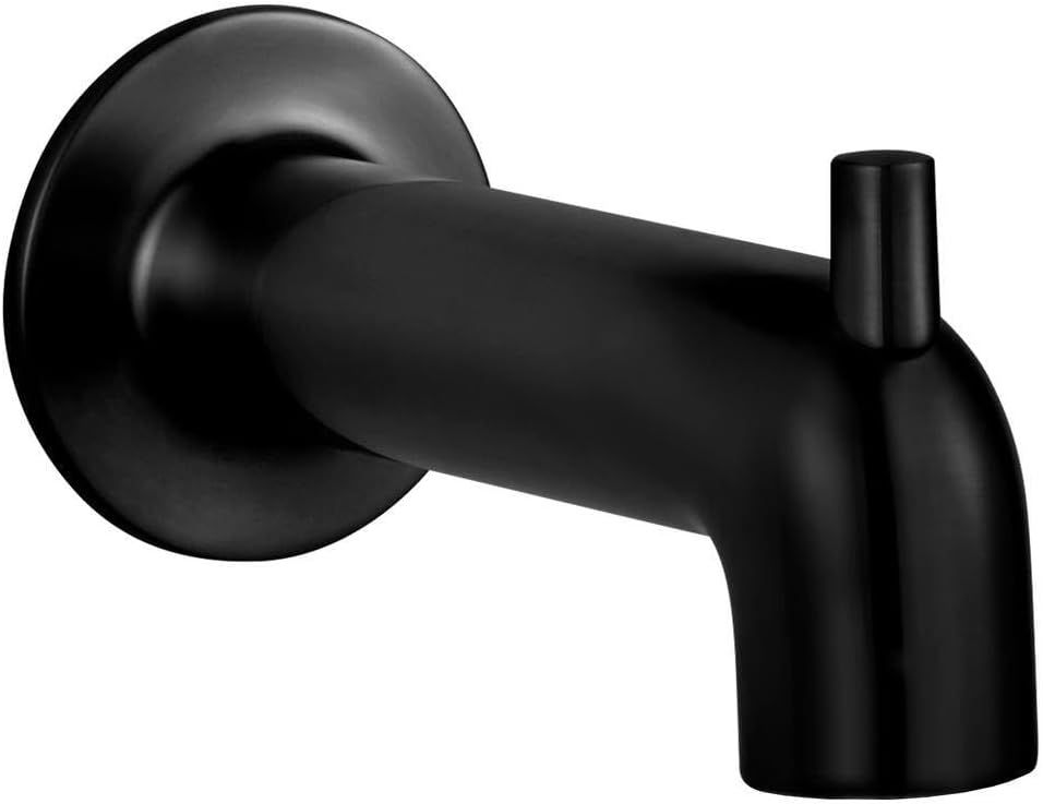 American Standard 8888319.243 Studio S Diveter 1/2 IPS Tub Spout, Matte Black