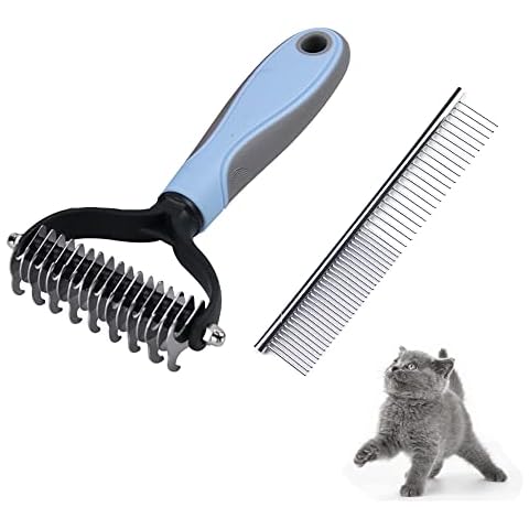 peiyee Dog Brush Undercoat Brush for Pet Grooming Double Sided Brush for Small to Large Dogs and Cats Cover