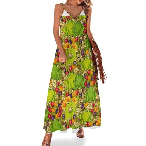 Robe d'été col en V et motif tête de mort rock pour un look de plage unique