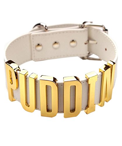 FASHION GOLDEN PUDDIN CHOKER (WHITE)