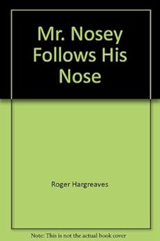 Mr. Nosey Follows His Nose (Mr. Men Word Book) - Book  of the Mr. Men Word Books