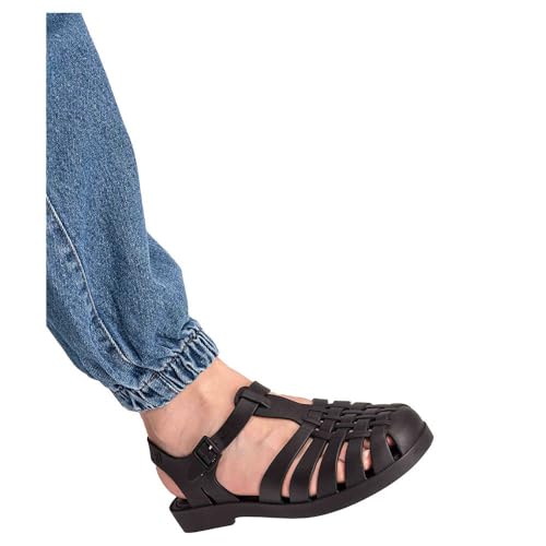 Image of Melissa Possession Jelly Sandals for Women - The Original Jelly Shoes, Fisherman's Sandals with Adjustable Strap and Side Buckle