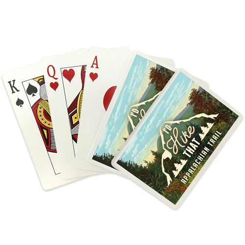 Baraja de cartas Poker Lantern Press Appalachian Trail miniatura 2
