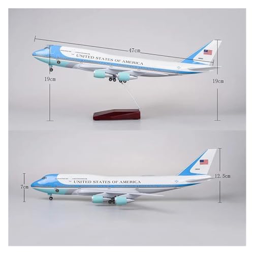 Avión de colección B747 1:150 maqueta sin luz para vitrinas 6