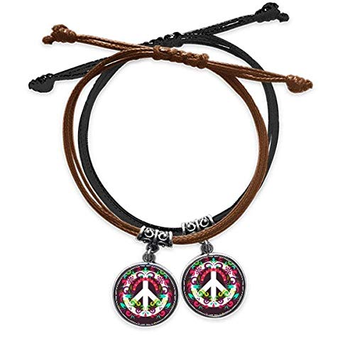 Bracelet anti-guerre cuir double DIYthinker pour vos sorties en couple