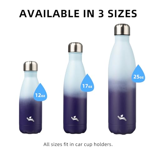 Image of Konokyo 24 Pack 25 oz Insulated Stainless Steel Water Bottle