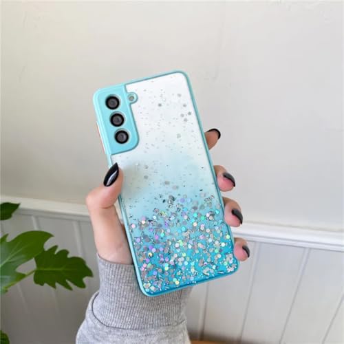 Coque Transparente à Paillettes Coque Silicone Samsung A12