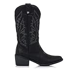 MTNG TEO, Botas Mujer, Karma Negro, 40 EU