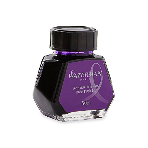 Recharge pour stylos violette Waterman encre fluide anti-bavure