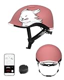Lumos Nyxel, casco intelligente da bicicletta, con luci LED anteriori...