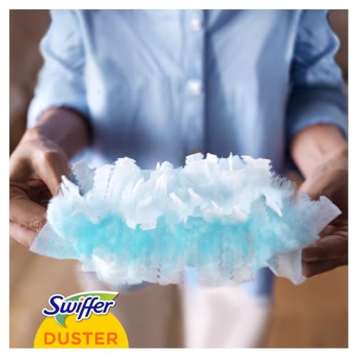 Swiffer Staubmagnet Kit Mit 1 Handgriff Und 7 Nachfülltücher, Nimmt Staub Auf Und Schließt Ihn Ein