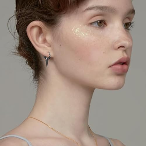 Image of Young & Forever Gift Stainless Steel Hoop Stud Earrings for Men and Boys