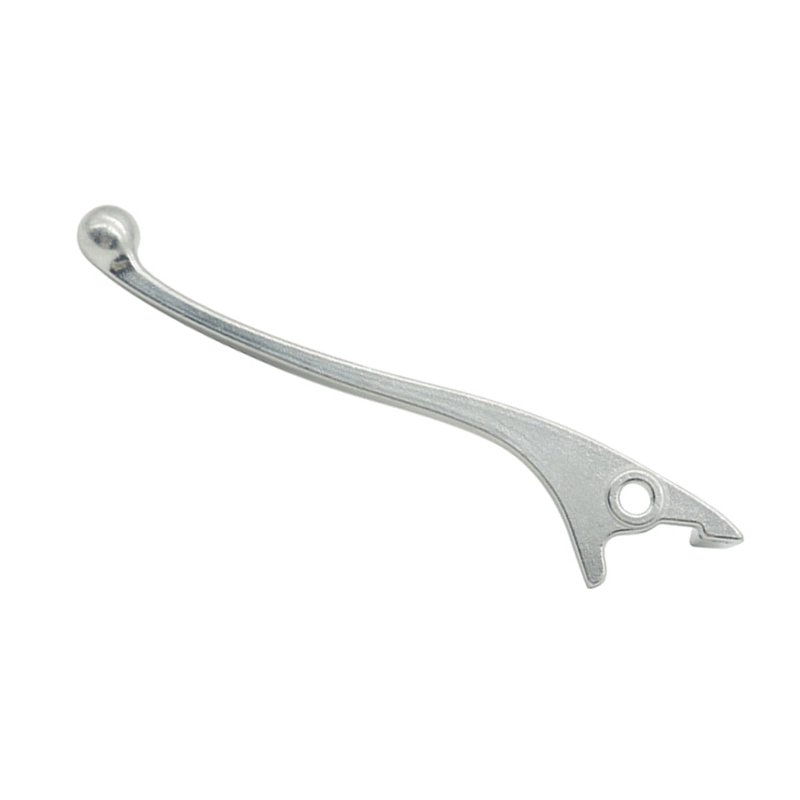 Crffz Silver Grip Disc Brake Lever Aluminum Left Disc Lever Simple Installation For Pit Dirt Bikes & Scooters Dirt Bike Handle