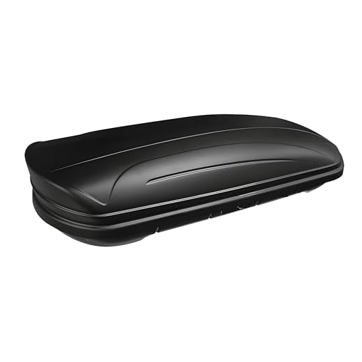 Takbox VDPMAA320 320 Ltr låsbar svart matt takbox CRV107A kompatibel med Opel Insignia Kombi (5 dörrar) 2009–2017