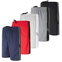 Algopix Similar Product 4 - Real Essentials Mens Mesh Shorts Active