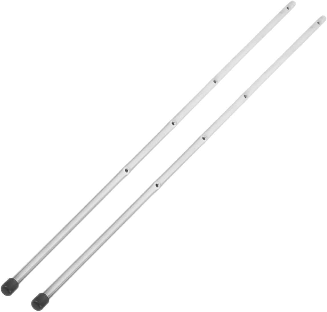 Foosball Table Rod Replacement 2 Pcs Table Soccer Rods for Soccer Machine Accessory Metal Pole for Home Game Room Easy Replace Handle