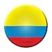 Colombia Novelty Metal Circular Sign C-237