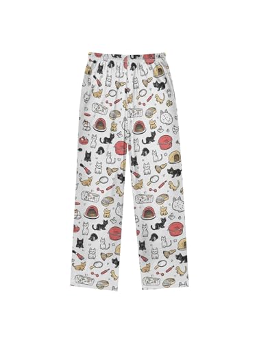 Pet Food Toy Boys Pants for Kids Jogger Pants with Pockets S2
