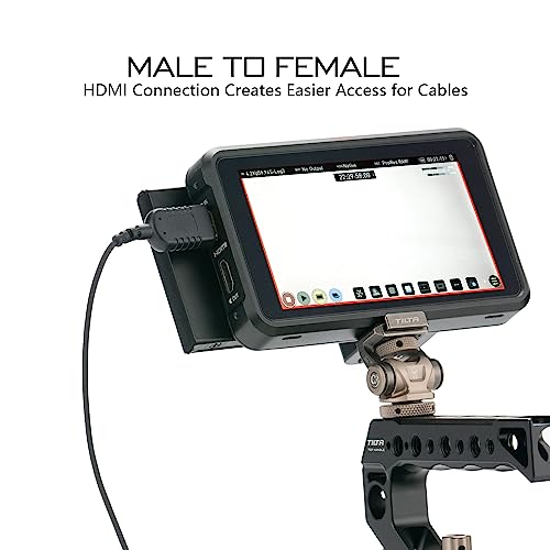 TILTA HDMI Male to HDMI Female Cable (17cm) Compatible with GH5,S1H,Z CAM,A7S3,/BGH1/Sony FX3/Sony a1/Panasonic GH6 TCB-HDM-HDF-17 - Image 3