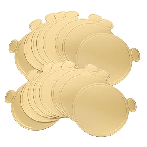 LIFKOME Stackable Cake Placers 200 Sheets Cake Decorating Supplies Kit Cardboard Trays