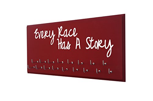 Running On The Wall Medal Display - Every Race HAS A Story - Medal Holder - Medal Hanger