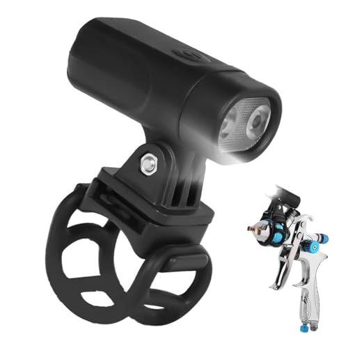 Luz de pulverización de pintura ABS de 4,7 x 2,7 x 1,8 cm, lámpara LED de retoque portátil, lámpara de inspección de pintura, lámpara de trabajo | Para taller automotriz, muebles, techo, hogar